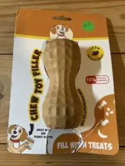 Chew Toy Filler, Fill With Treats, Poochie Butter, Teething, Chewing, Barking