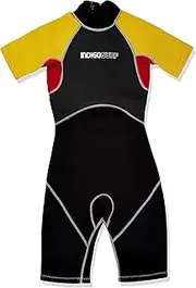 Indigo Surf Junior Kids Childs Indigo Shorty Wetsuit Age 7 - Teens - Black/Blue - L 30"-31"