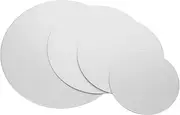 HOLIDYOYO 4pcs Reusable Cake Mat Mousse Circle Cake Base Board Holder Rounds for Baking