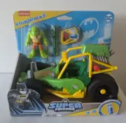 Fisher Price Imaginext Killer Croc Buggy Crocodile Vehicle DC Super Friends Toy