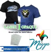 Neenah Laser 1 Opaque Dark Heat Transfer Paper 8.5x11 50 sh Best Price in EBay