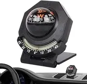 Car Navigation Compass - Boat Navigation Compass | Survival Compass with Lanyard & Pouch for Expedition Map Reading, Navigation, Boat steering compass ball, Boat compass for