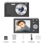 Digital Camera FHD 1080P 50MP 2.8'' LCD Display Screen 16X Zoom Vlogging Camera