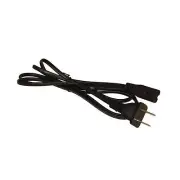 US 2-prong Prongs AC Power Cord Cable for SONY PS2 Playstation PS3 slim