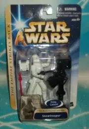 star wars AOTC SAGA GOLD SERIES #19 ESB BATTLE OF HOTH SNOWTROOPER FIGURE