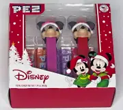 PEZ Candy Dispenser: SANTA HELPERS MICKEY MOUSE MINNIE 2020 Twin Pack Box DISNEY