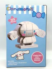 Sanrio Hello Kitty & Friends Cinnamonroll Building Block Figure Toy 105 Pieces
