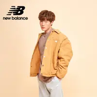 在飛比找蝦皮商城優惠-【New Balance】 NB 絨毛保暖襯衫式外套_男性_