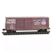 Micro Trains N Scale ~ Union Pacific 40' Double Door Box Car #519711 ~ 06800552