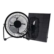 50W Solar Panel Powered Mini Portable USB Fan Cooling Ventilation Home Camping, Solar Panel Fan