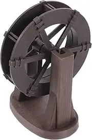 Micro Water Wheel Fountain Accessory for Zen Garden Decor Lightweight Waterfall Wheel for Photography Props for Decoration