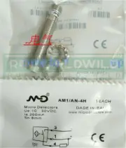 1PCS NEW FOR Mirco Detectors AM1-AN-4H Inductive Proximity Sensor