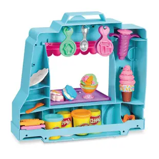 Hasbro Play-Doh 培樂多 廚房系列 冰淇淋車遊戲組