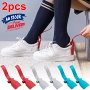 Lazy Shoes Helper Handled Horn Lifting Unisex Easy to Wear 1/2 Pair Universal