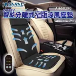 日本CARAC ★智能設計坐背分離出風★ CARAC 格陵蘭 DC12V 智能 分離式 窄版 涼風坐墊 風機坐墊 涼夏