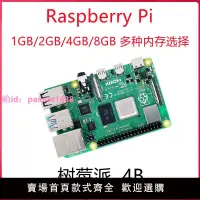 在飛比找樂天市場購物網優惠-樹莓派Raspberry pi 4b 4GB 8GB pyt