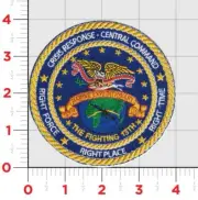 4" MARINE CORPS 13TH MEU CRISIS RESPONSE COMMAND HOOK & LOOP EMBROIDERED PATCH
