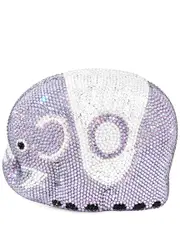 AQS Elephant Crystal Clutch
