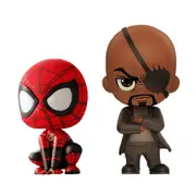 [Spiderman] Spider-Man Far From Home & Nick Fury Cosbaby Set