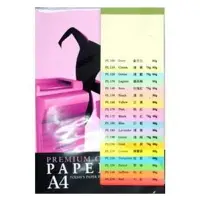 在飛比找樂天市場購物網優惠-PAPERLINE金牌 彩色影印紙 A4 80磅 80P 5