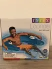 INTEX LOUNGE SIT 'n FLOAT w/2 Cup Holders Inflatable Adult Water Chair Pool NEW!