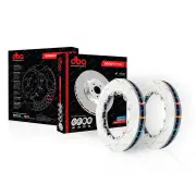 DBA Front 5000 T3 Slotted Brake Rotors for Audi A3 S3 8P 1.6L 1.9L 2.0L 3.2L