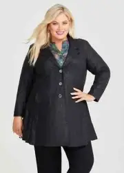 NWT Taking Shape Coated Luna Longline Jacket - 20