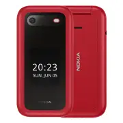 Nokia 2660 Flip (Dual Sim, 2.8&quot;, 32GB, 4G) - Anzo Red