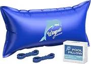 Winpull Pool Pillow 4' X 8' Double Sealed Pool Pillows for Above Ground Pools Cover Winterizing, Ultra Thick & Cold-Resistant 0.6 mm PVC Pool Pillows for Closing Winter, Rope Included