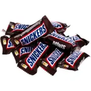 Small Snickers Minis chocolate bars with caramel and peanut 1 kg