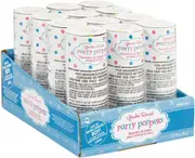 Girl or Boy? Confetti Poppers - Boy Gender Reveal 12 Pack