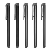 5pcs 7mm Stylus Touch Resistive Screen Pens Universal Resistance Pen, Black