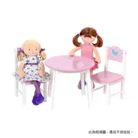 在飛比找momo購物網優惠-【mentari】小淑女娃娃桌椅組(扮家家酒系列)