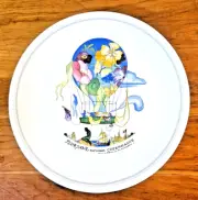 Villeroy & Boch Le Ballon Plate by Jean Mercier Floriane flying over Copenhagen
