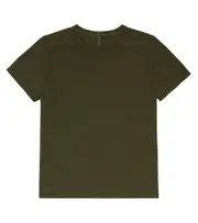 [Rick Owens Kids] Rick Owens Kids Cotton jersey T-shirt Y 8 green