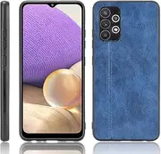 Case Compatible with Samsung Galaxy A23 5G,Compatible with Samsung Galaxy A23 4G [PU Leather Texture][PU+PC+TPU] 3 in 1 Camera Protection Cover Blue