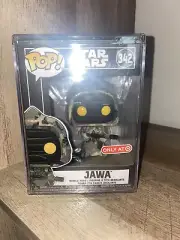 FUNKO POP STAR WARS JAWA FUTURA TARGET EXCLUSIVE W/ HARD STACK CASE. NEW IN HAND