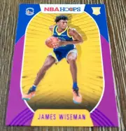 James Wiseman 2020-21 Panini NBA Hoops RC Purple Parallel WARRIORS