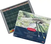 Derwent Artists- Colouring Pencils, Drawing & Colouring, Set Of 24, Professional