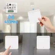 Reliable Wireless Lighting Switch Stable 433MHz Signal for Smooth Light Control