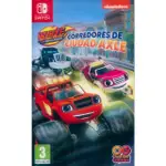 NS SWITCH《旋風戰車隊：車軸市賽車 BLAZE AND THE MONSTER MACHINES》中英文歐版