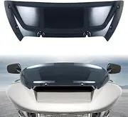 AUFER 6" Front Fairing Windscreen Windshield Wind Deflector Wind Splitter Compatible With For Touring CVO Road Glide FLTRXSE 2023-up Road Glide FLTRX ST FLTRXSTSE 2024-up (Smoke)