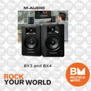 M-Audio BX3 D3 Powered Studio Monitors Speakers 3inch (Pair)