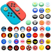 2x Thumb Grip Silicone Cover Case Joystick Caps For Nintendo Switch NS Lite Oled