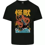 Kaiju Dragon King Ghidorah Japanese Monster Kids T-Shirt Childrens