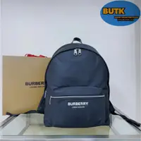 在飛比找蝦皮商城精選優惠-Butk二手之家BURBERRY 博柏利 黑色尼龍印花log