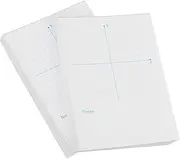 HOODANCOS 2 Books Multi-use Axis Grid Papers Math Drawing Sheets Coordinate Graph Sheets