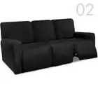 1/2/3 Seater Stretch Recliner Chair Covers Lounge Couch Cover Sofa Slipcover