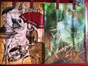 WA State 2 “Bruised “ Trader Joe's BAG reusable Shopping grocery ECO bag NWT !