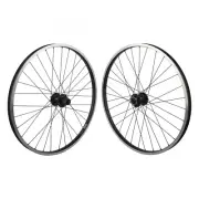 Wheel Master 26in Alloy Sun Rhyno Lite SET QRx100-135mm Double Wall 6-Bolt Blk